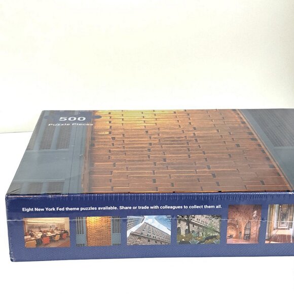 500 Pieces Jigsaw Puzzle Federal Reserve Bank Of New York Gold Vault 2024 - Picture 13 of 16